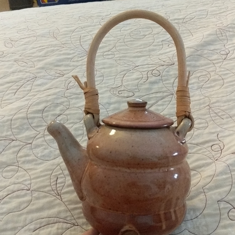 Ten Thousand Villages Ceramic t pot